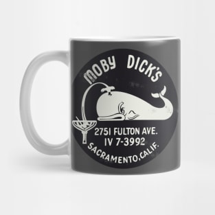 Retro Vintaged Moby Dick's Sacramento California Mug